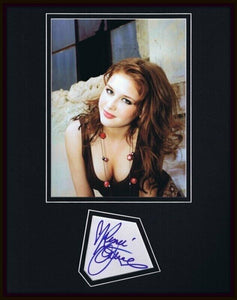 Renee Olstead Signed Framed 11x14 Photo Display AW Still Standing