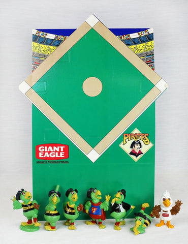 VINTAGE 1990 Giant Eagle Pittsburgh Pirates Figure Set