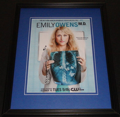 Emily Owens, M.D. 2012 Framed ORIGINAL 11x14 Advertisement Mamie Gummer