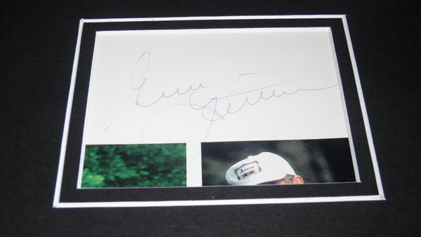 Gene Littler Signed Framed 11x14 Photo Display JSA