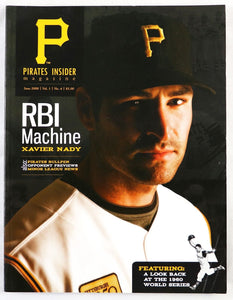 June 2008 Pittsburgh Pirates Insider Magazine Xavier Nady