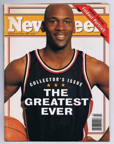 ORIGINAL Vintage October 1993 Newsweek Magazine Michael Jordan 