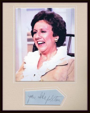 Jean Stapleton Signed Framed 11x14 Photo Display All in the Family