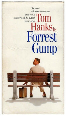 Forrest Gump VINTAGE VHS Cassette Tom Hanks Robin Wright Gary Sinise