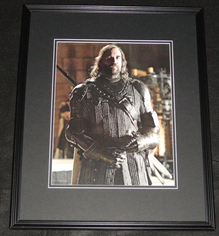 Rory McCann Game of Thrones The Hound Framed 11x14 Photo Poster