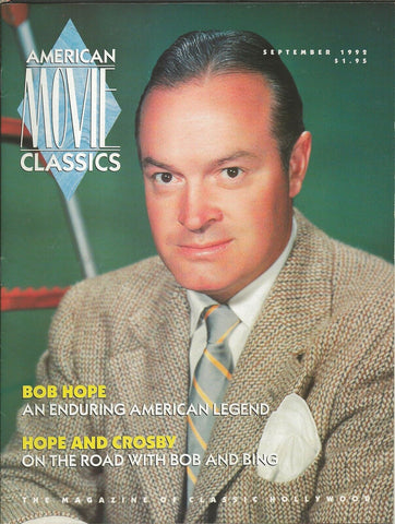 ORIGINAL Vintage Sep 1992 AMC Magazine Bob Hope Gary Cooper 