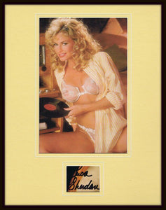 Leisa Sheridan Signed Framed 11x14 Lingerie Photo Display 