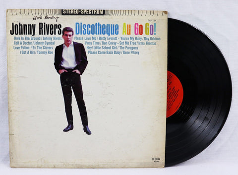 VINTAGE Johnny Rivers Discotheque Au Go Go LP Vinyl Record Album DLP194