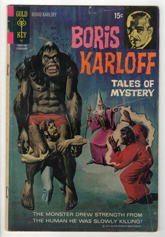 Boris Karloff Tales of Mystery #39 ORIGINAL Vintage 1972 Gold Key Comics 