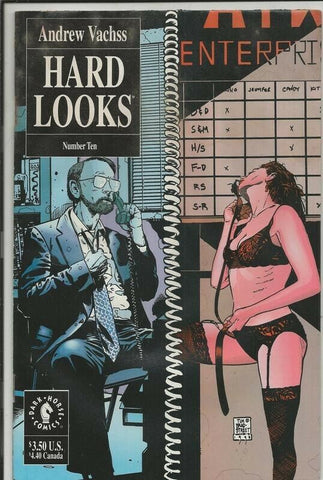 Hard Looks #10 ORIGINAL Vintage 1993 Dark Horse Comics GGA