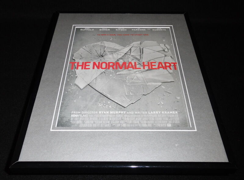 The Normal Heart 2014 Framed ORIGINAL 11x14 Advertisement Julia Roberts