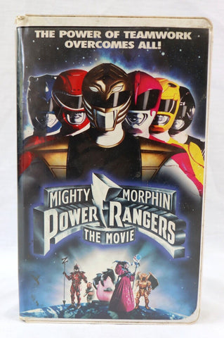 VINTAGE Mighty Morphin Power Rangers the Movie VHS Cassette Tape