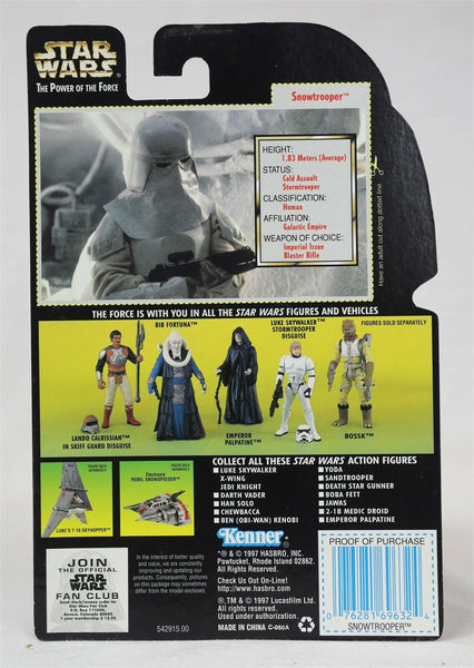 VINTAGE SEALED 1997 Star Wars POTF Snowtrooper Action Figure