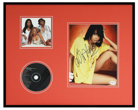 Michelle Williams Signed Framed 16x20 Destiny's Child CD & Photo Set JSA