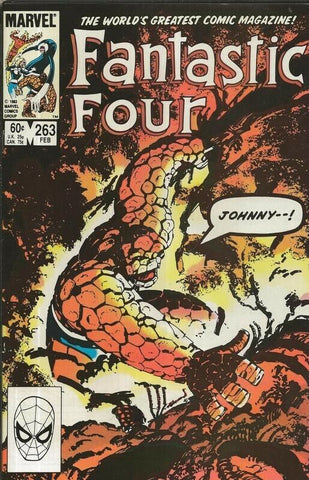 Fantastic Four #263 ORIGINAL Vintage 1984 Marvel Comics