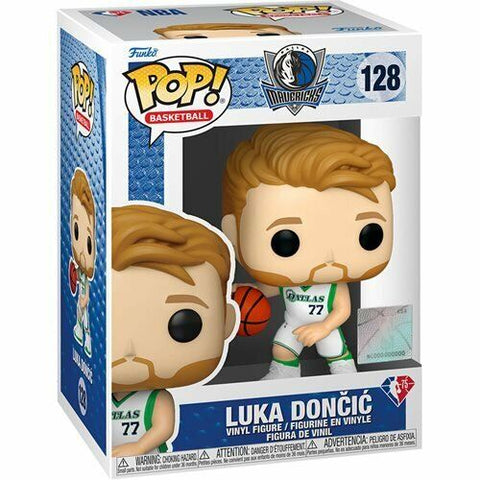 NEW SEALED 2022 Funko Pop Figure NBA Luka Doncic Mavericks City Edition