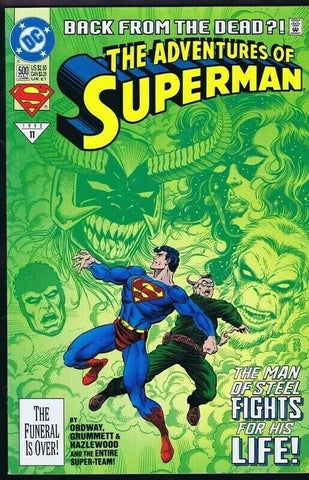 Adventures of Superman #500 ORIGINAL Vintage 1993 DC Comics 