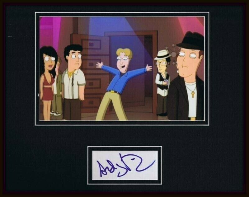 Andy Dick Signed Framed 11x14 Photo Display JSA Family Guy