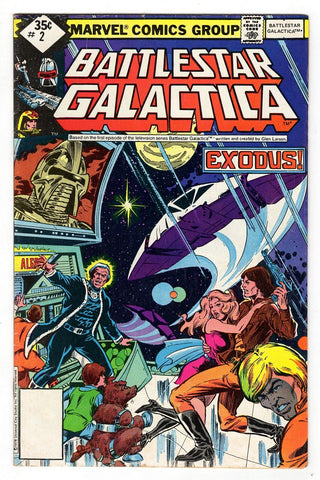 Battlestar Galactica #2 ORIGINAL Vintage 1979 Marvel Comics