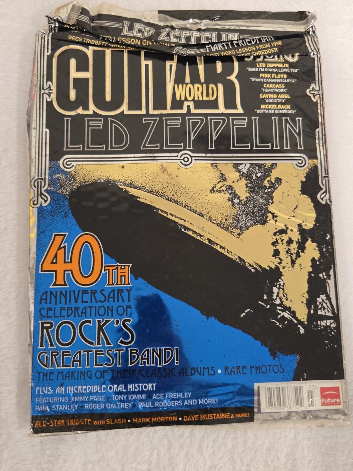 Mar 2009 Guitar World Magazine Led Zeppelin