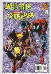 Wolverine vs. Spider-Man VINTAGE 1995 Marvel Comics