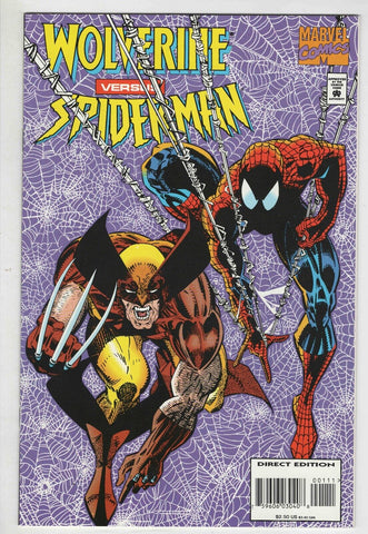 Wolverine vs. Spider-Man VINTAGE 1995 Marvel Comics