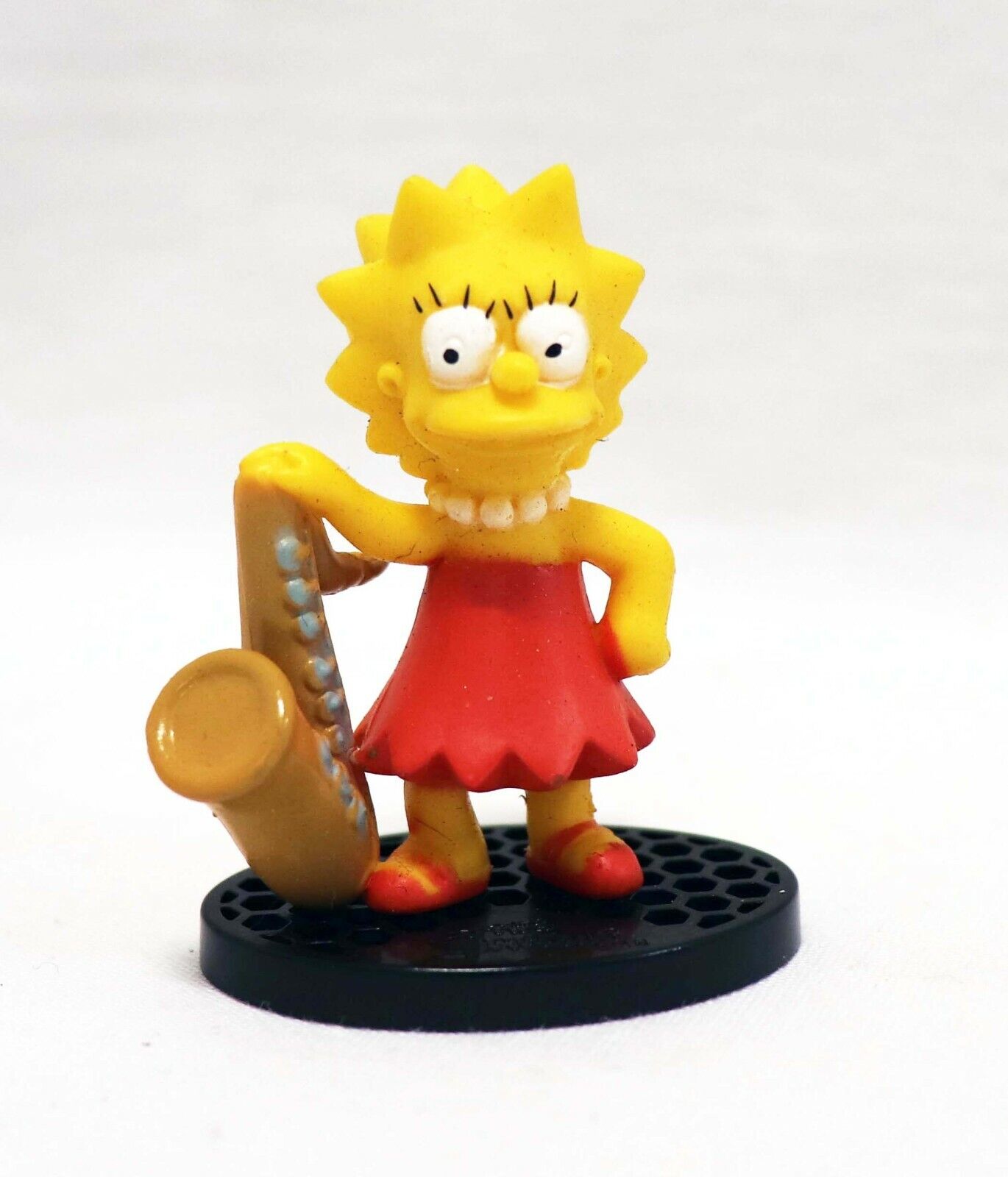 VINTAGE 2015 Greenbrier Intl Simpsons Lisa Simpson 2" Action Figure Cake Topper