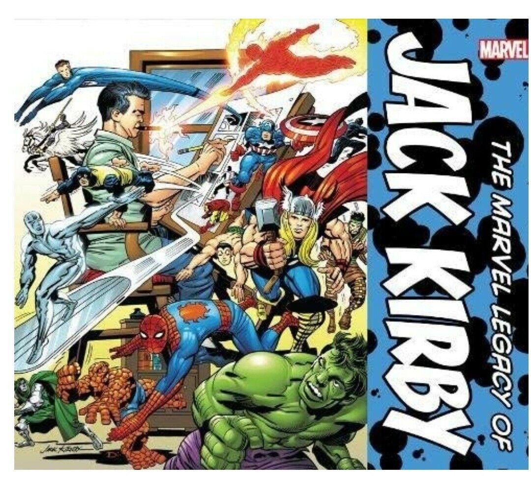 VINTAGE SEALED 2015 Marvel Legacy of Jack Kirby Hardcover Book w/ Slipcase