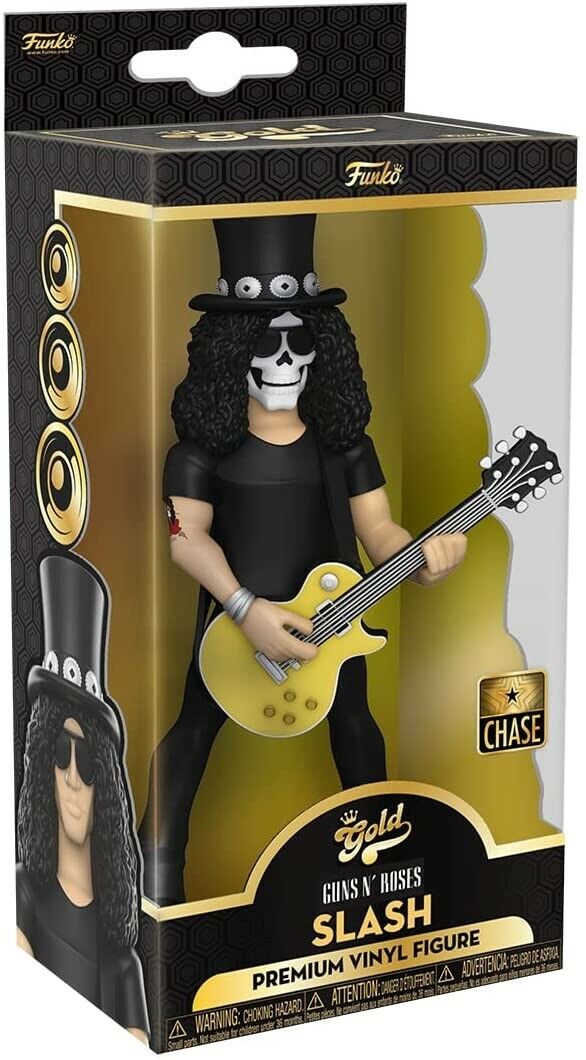 NEW SEALED 2022 Funko Gold Guns N Roses Slash 5" Action Figure CHASE