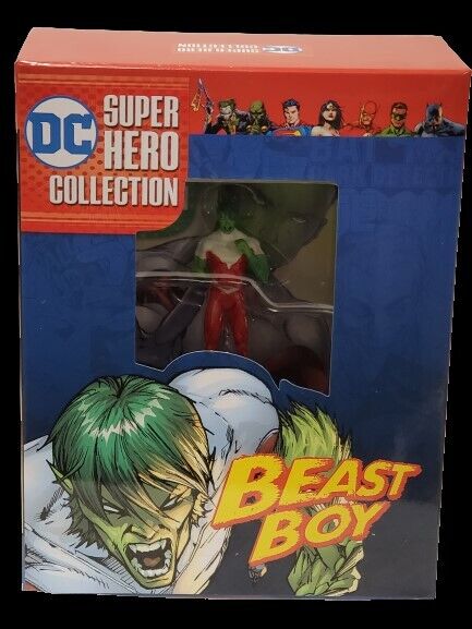 NEW SEALED 2021 Eaglemoss DC Beast Boy 3.5" Statue + Magazine Set