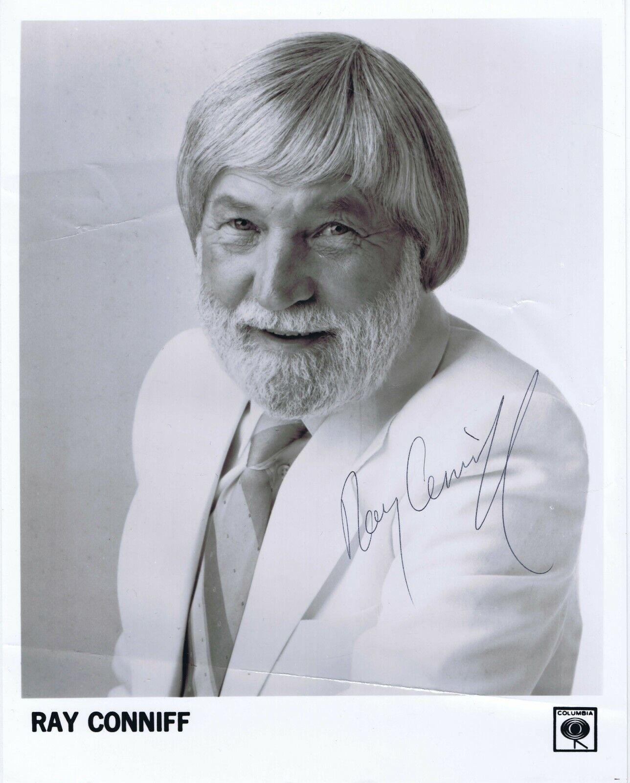 Ray Conniff Signed Vintage 8x10 Photo  