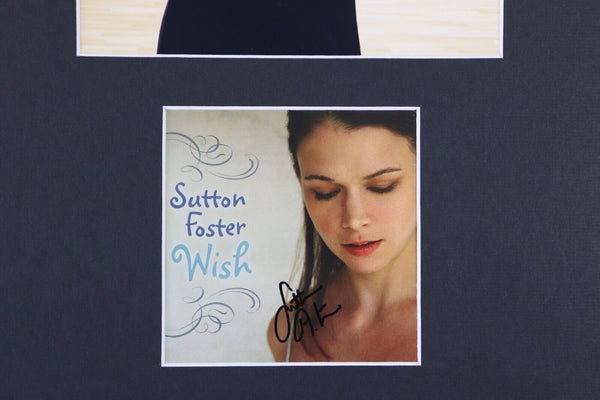 Sutton Foster Signed Framed 12x18 Photo Display JSA Bunheads Anything Goes