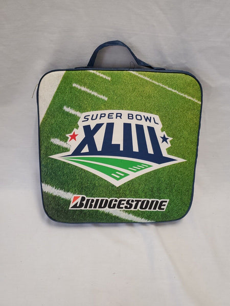 Super Bowl XLIII Seat Cushion Steelers Cardinals Bridgestone