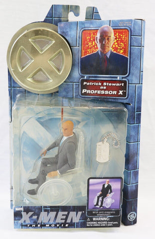 VINTAGE 2000 Toy Biz X-Men Movie Patrick Stewart Professor X Action Figure