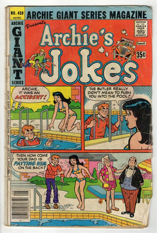 Archie Giant Series #459 ORIGINAL Vintage 1977 Archie Comics GGA Bikini