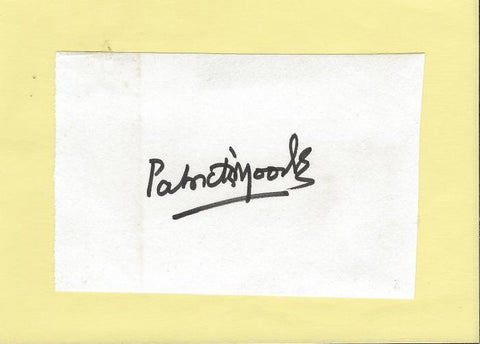 Patrick Moody Signed Vintage Album Page Smokey & the Bandit