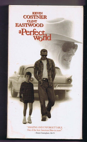 A Perfect World (1993) VINTAGE VHS Cassette 