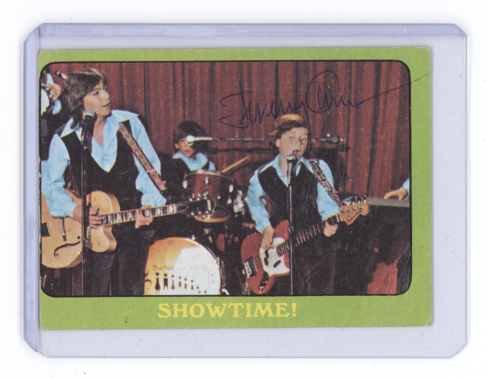 Jeremy Gelbwaks Signed Autographed 1971 Topps Partridge Family Card 8B