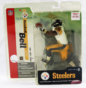 VINTAGE SEALED 2004 McFarlane Series 9 Kendrell Bell Action Figure Steelers