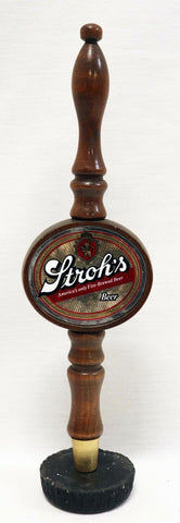 ORIGINAL Vintage Stroh's Beer Keg Tap Handle