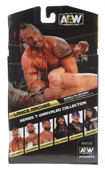 NEW SEALED 2022 AEW Unrivaled Lance Archer Action Figure