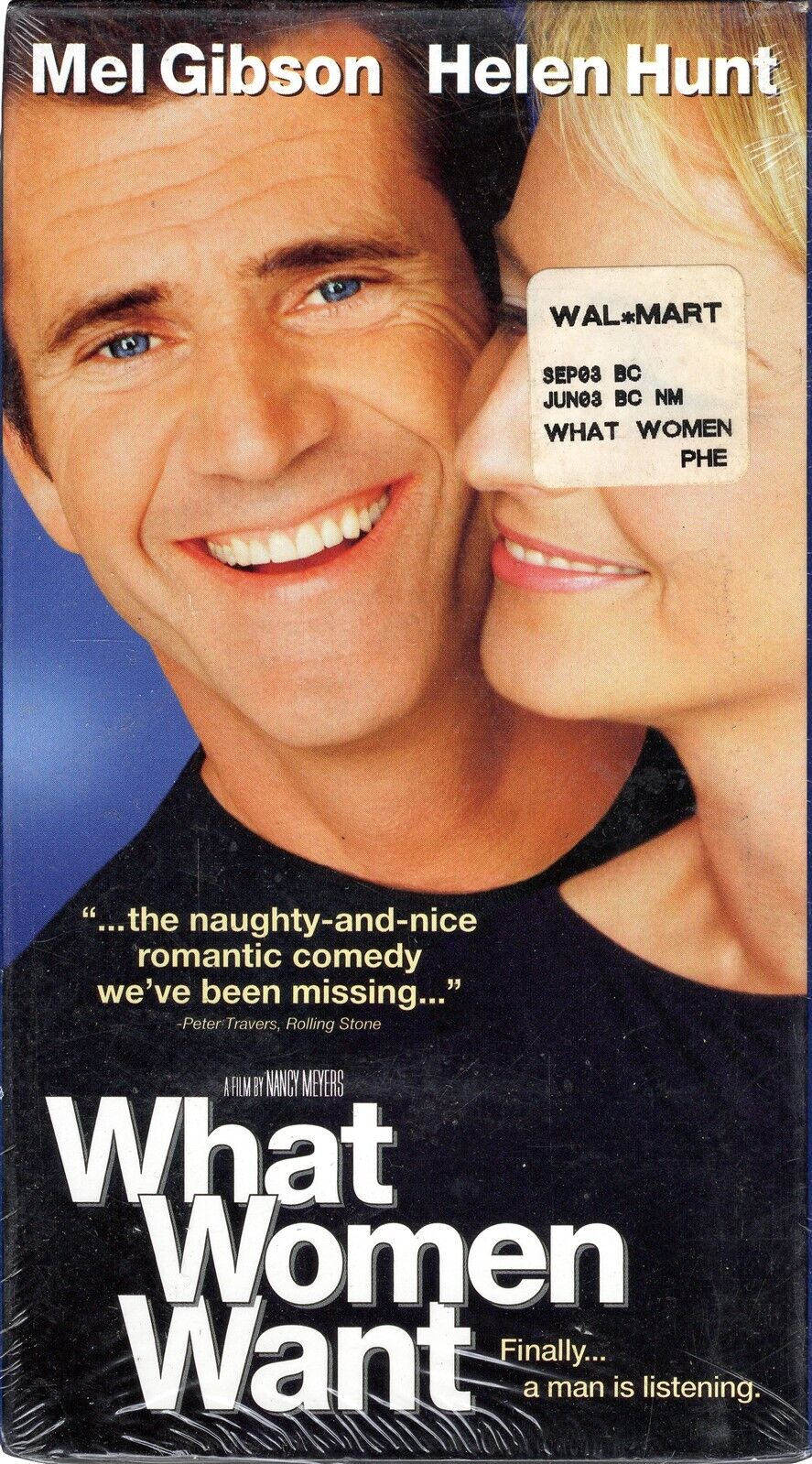 What Women Want VINTAGE SEALED VHS Cassette Mel Gibson Helen Hunt