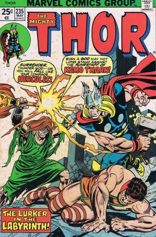 Thor #235 ORIGINAL Vintage 1975 Marvel Comics 1st Kamo Tharnn the Possessor