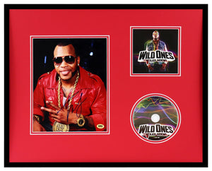 Flo Rida Signed Framed 16x20 Wild Ones CD & Photo Display