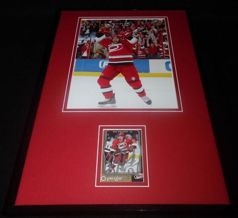 Ray Whitney Signed Framed 11x17 Photo Display Hurricanes