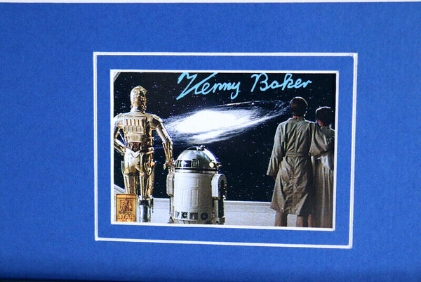 Kenny Baker Signed Framed 16x20 Photo Display JSA Star Wars R2-D2 w/ C-3PO 