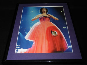 Katy Perry in concert with mouse Framed 11x14 Photo Display