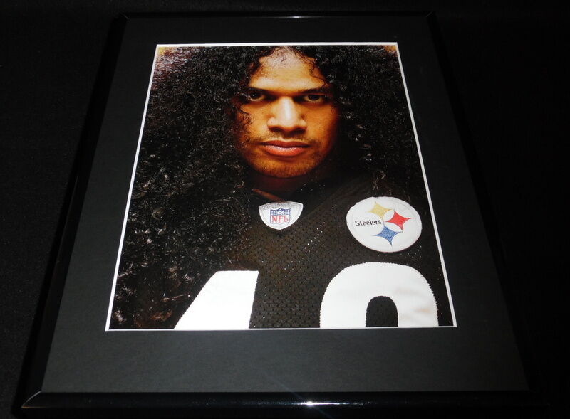 Troy Polamalu Framed 11x14 Photo Display Steelers USC