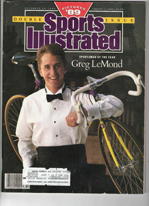 Dec 25 1989 Sports Illustrated Magazine Greg LeMond