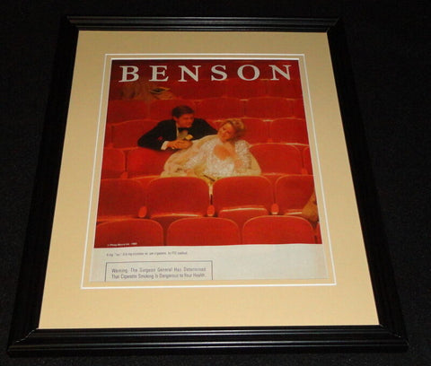 1983 Benson Cigarettes Framed 11x14 ORIGINAL Advertisement